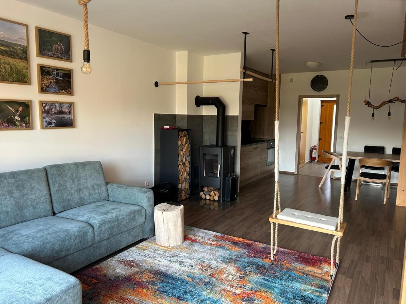 Horsky Apartman U Lesa Ricky Eksteriør billede
